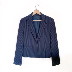BCBGMazAzaria Pinstripe Black Blazer Jacket NWOT